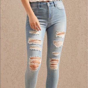 Distressed PacSun jeans